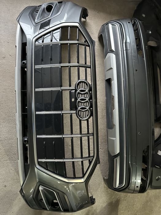 Бампер передній задній Audi Q5 80A рестайлінг premium plus