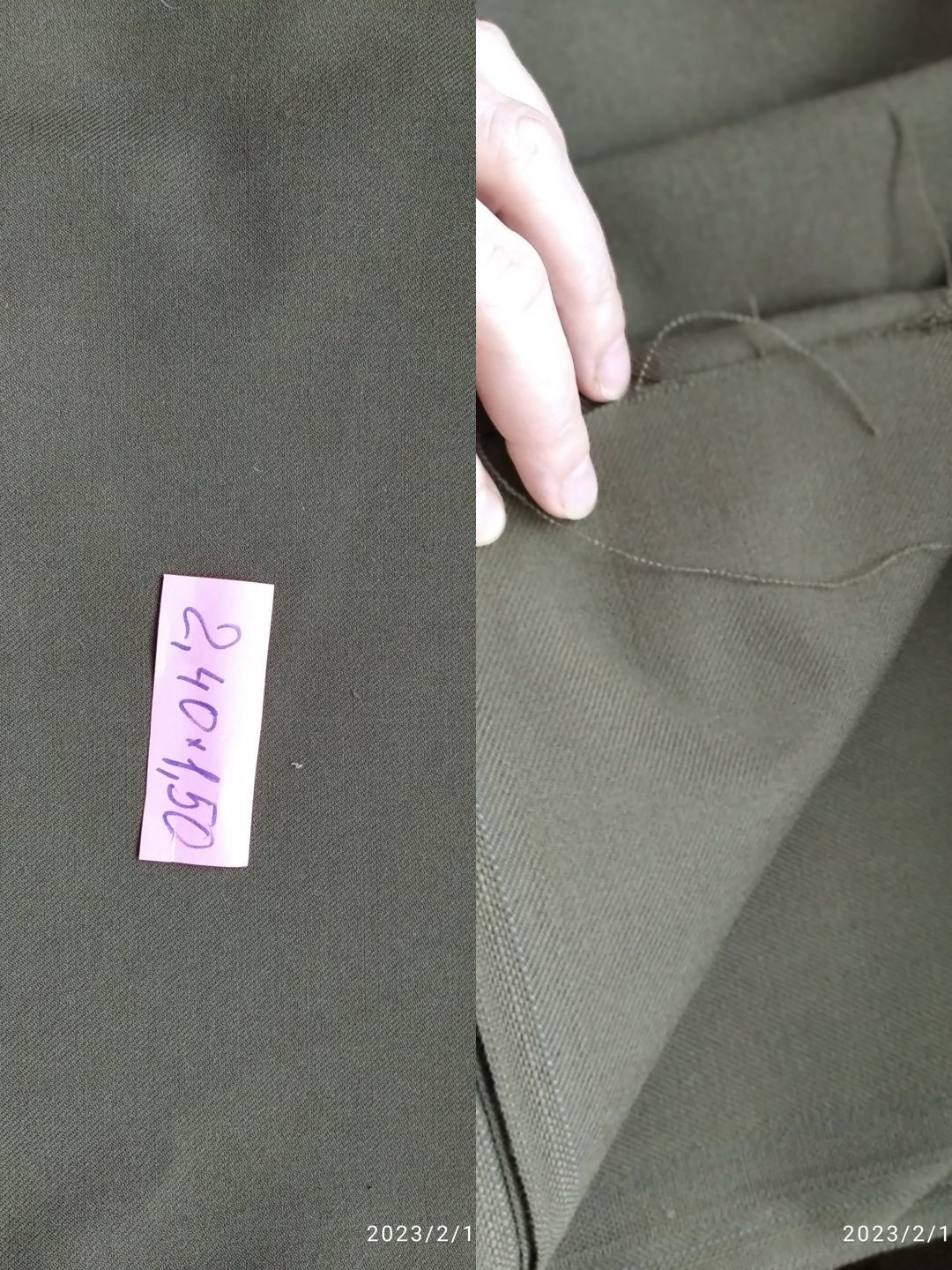 Тканина шерстяна СССР костюмна, для брюк, спідниці