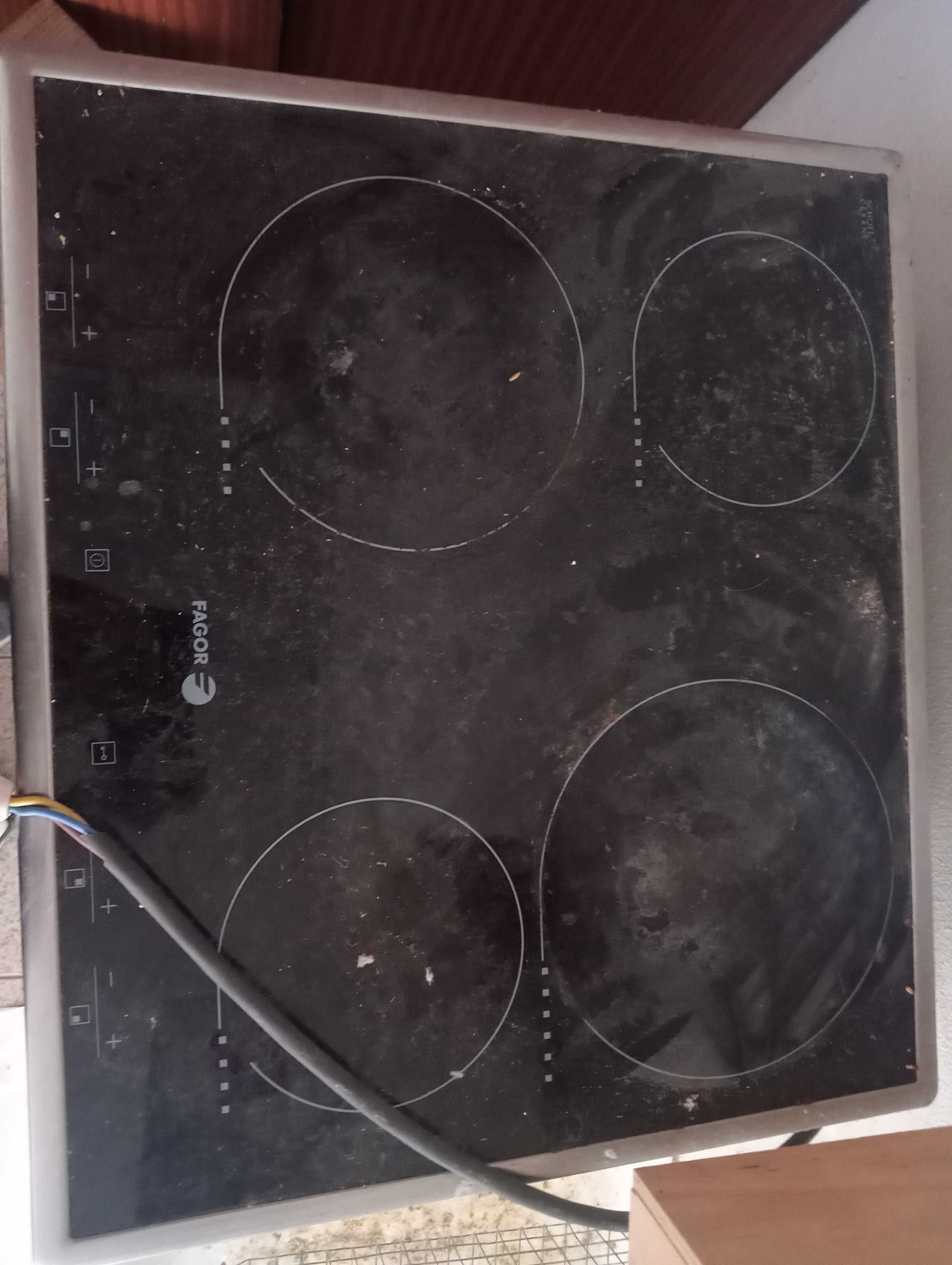 Placa de indução e forno