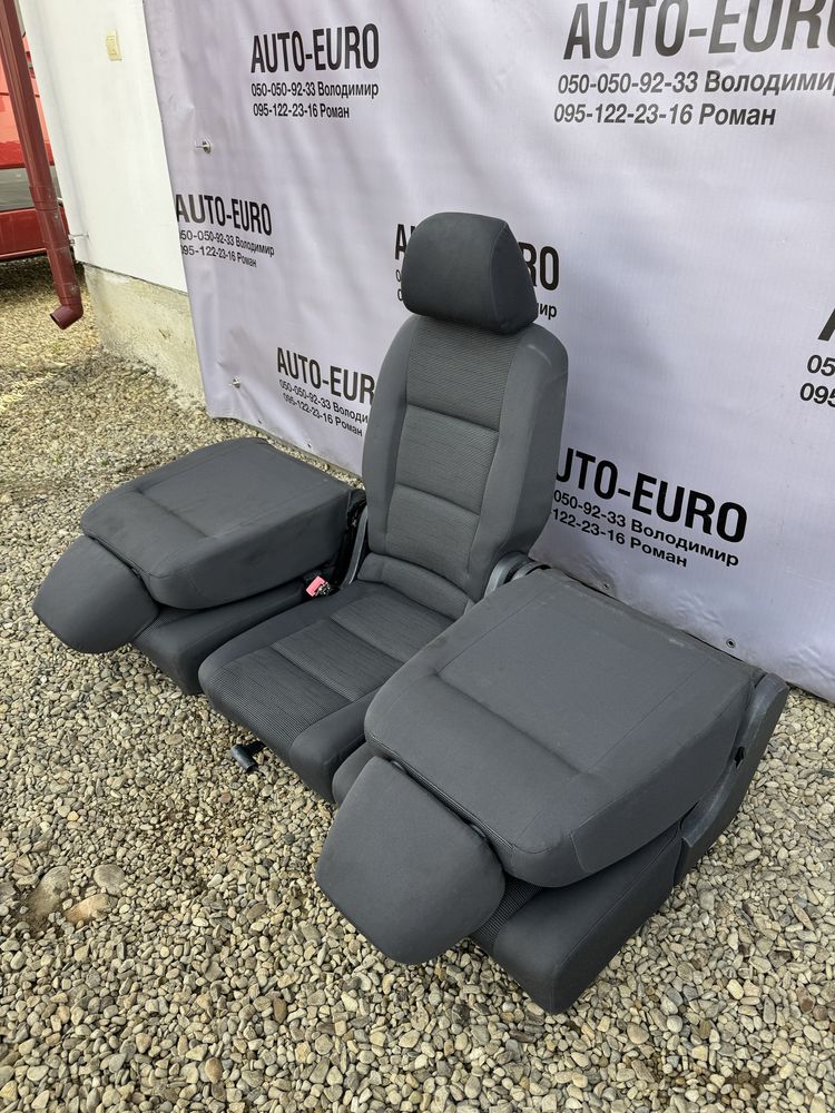 Сидіння трансформер з VW TOURAN. Сиденья на бус з vw тауран.