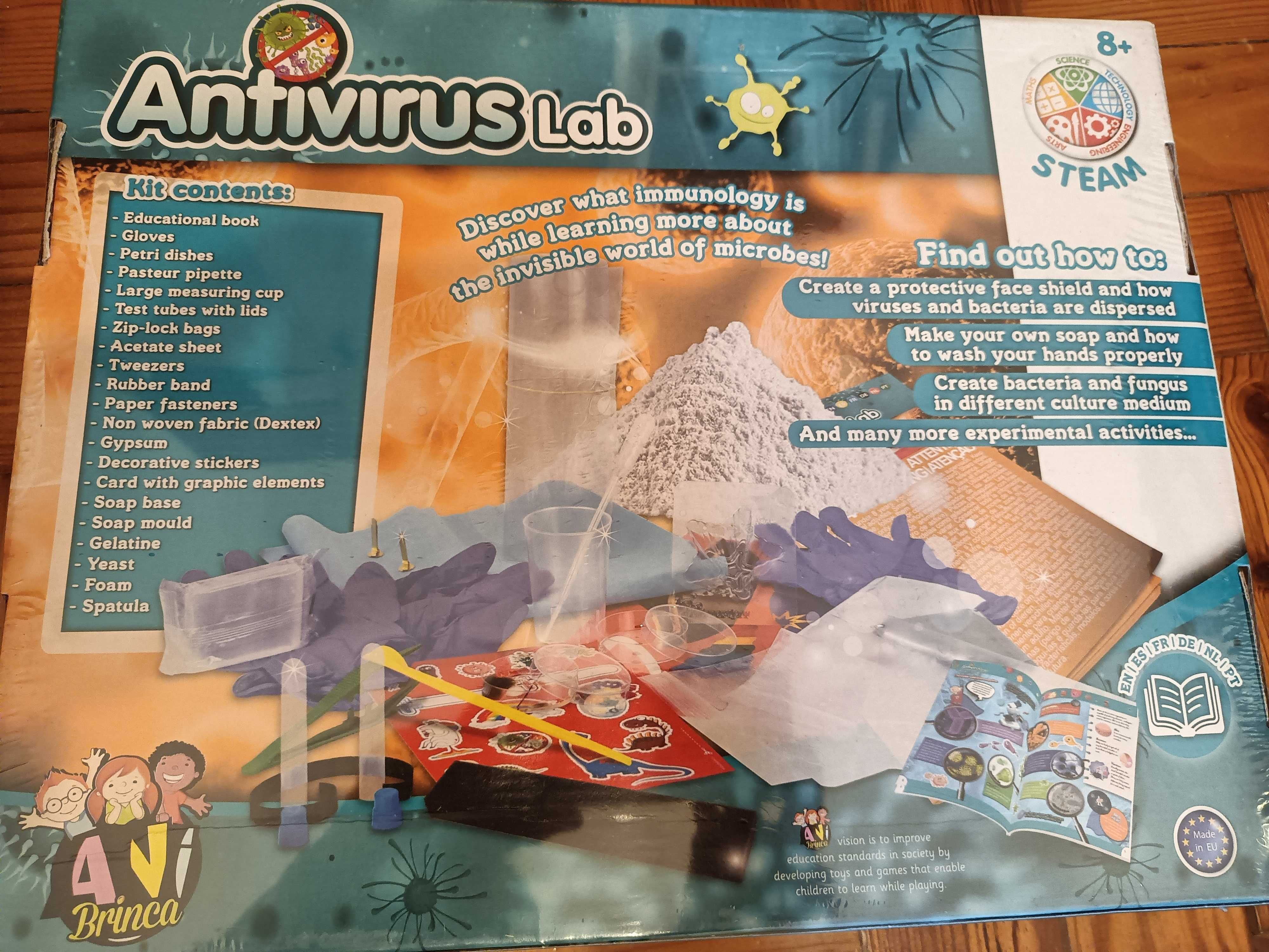 Brinquedo Antivirus Lab