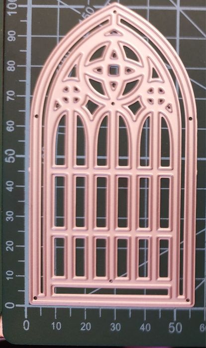 644. Wykrojnik okno scrapbooking