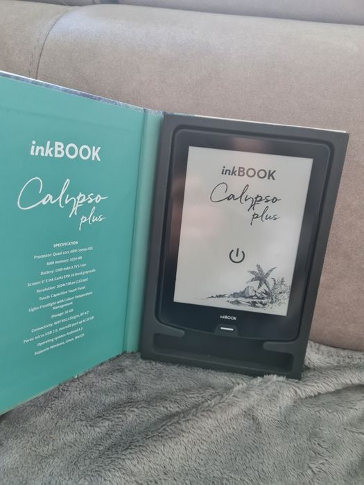 Aktualne!! czytnik inkBOOK Calypso Plus 16 GB 6 " czarny