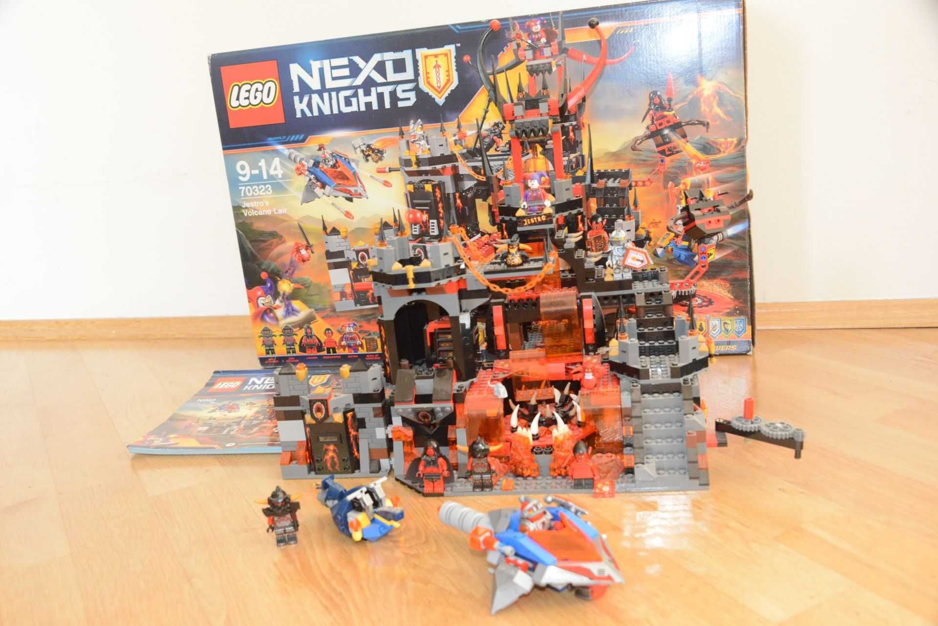 LEGO 70323 Nexo Knights Wulkaniczna kryjówka Jestro