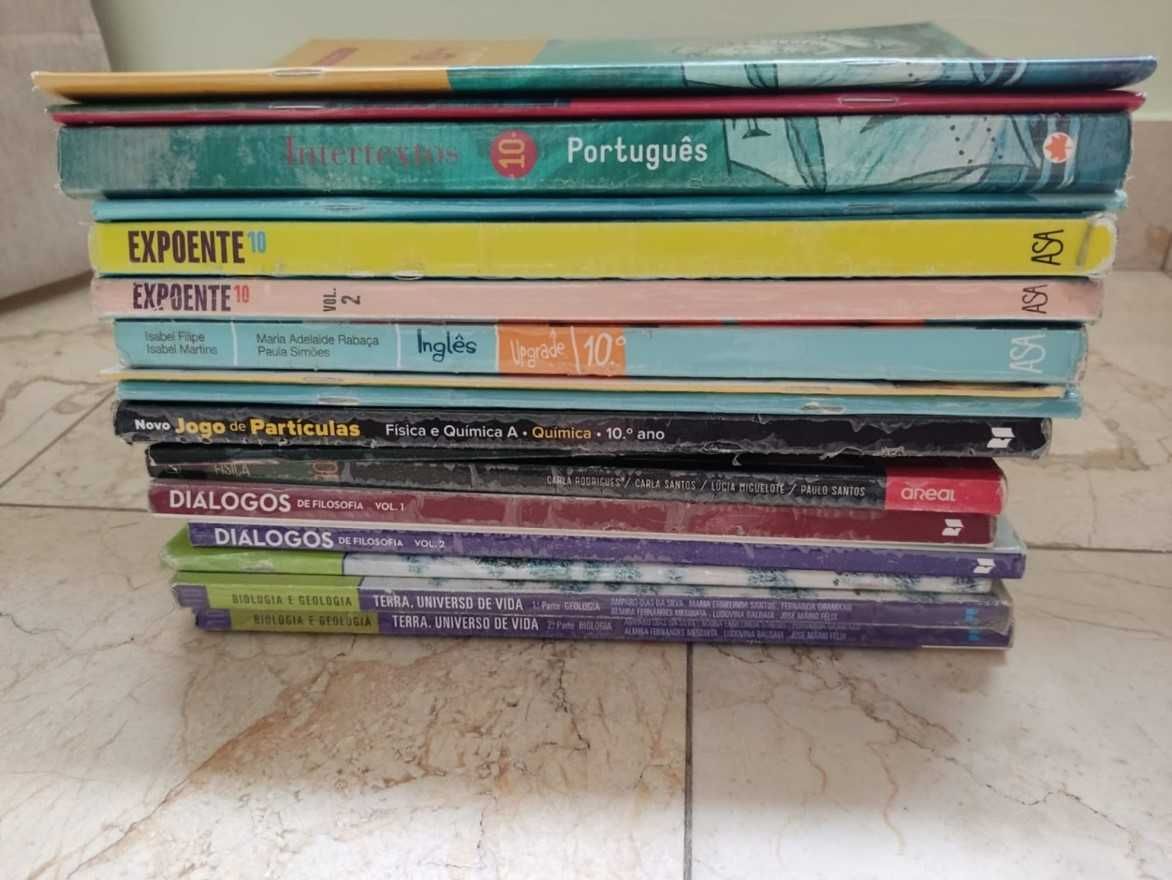 Livros Escolares + CA 10ºano
