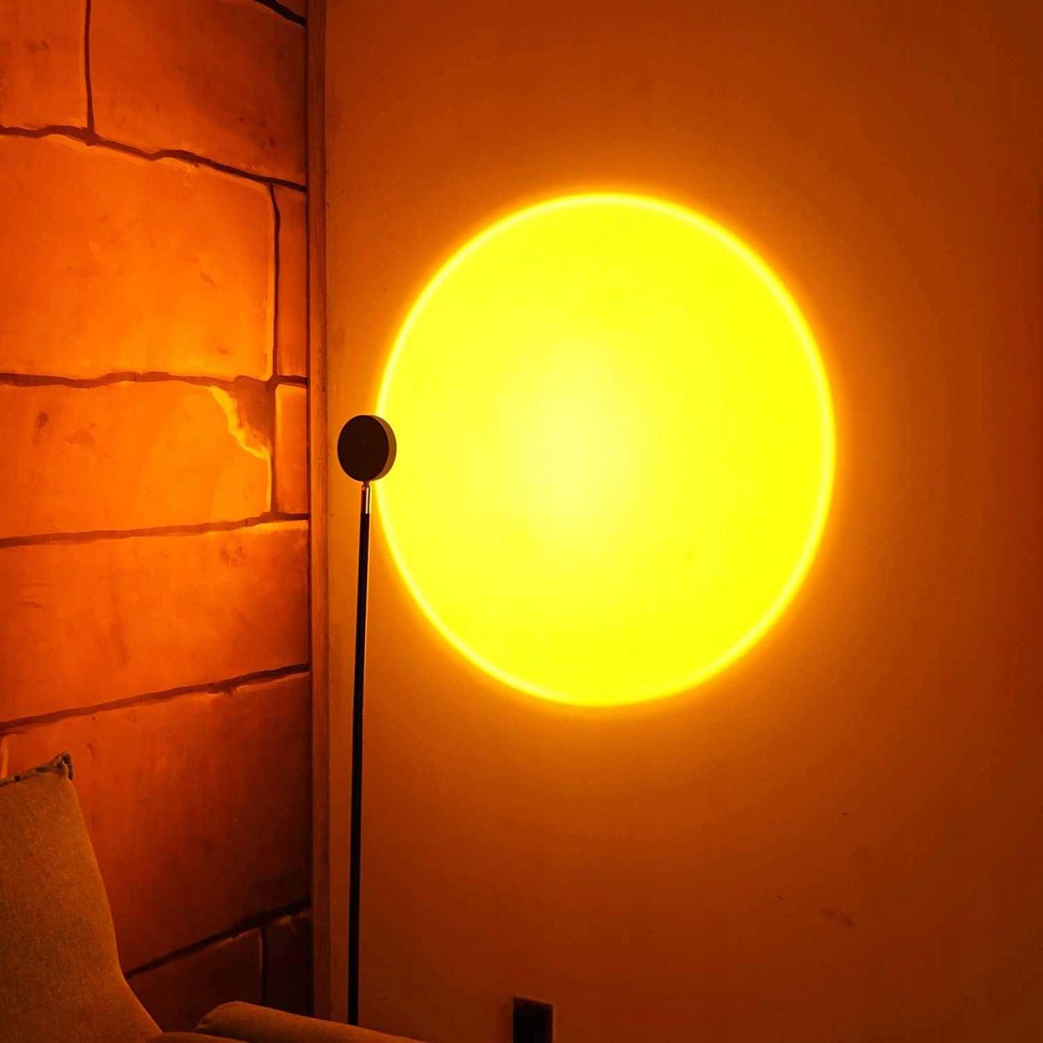 lampa podłogowa led sunset light imitacja zachodu słońca HT-10W SOLLA