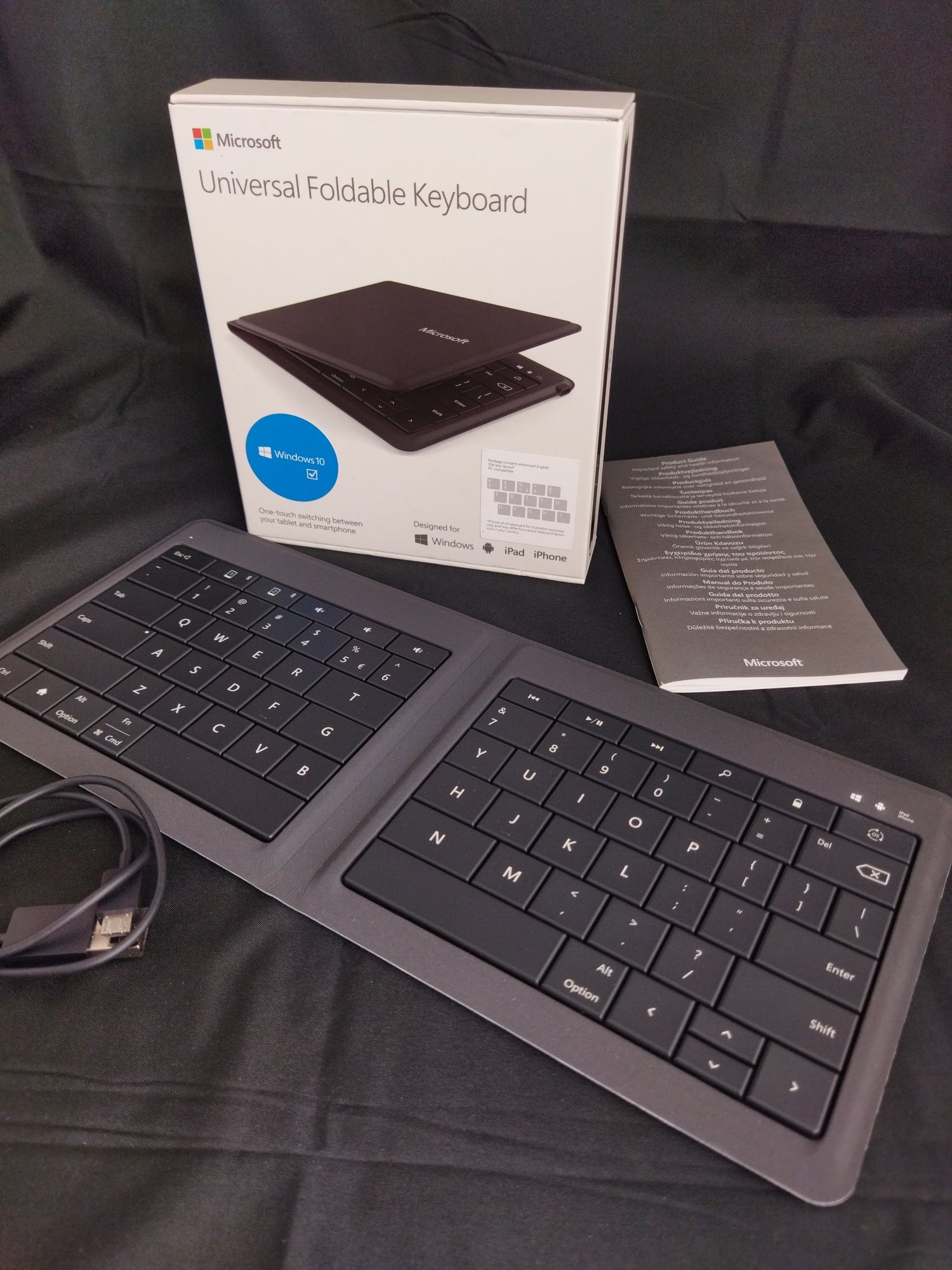 Microsoft - Teclado, windows,iPad, iPhone. Novo na Caixa