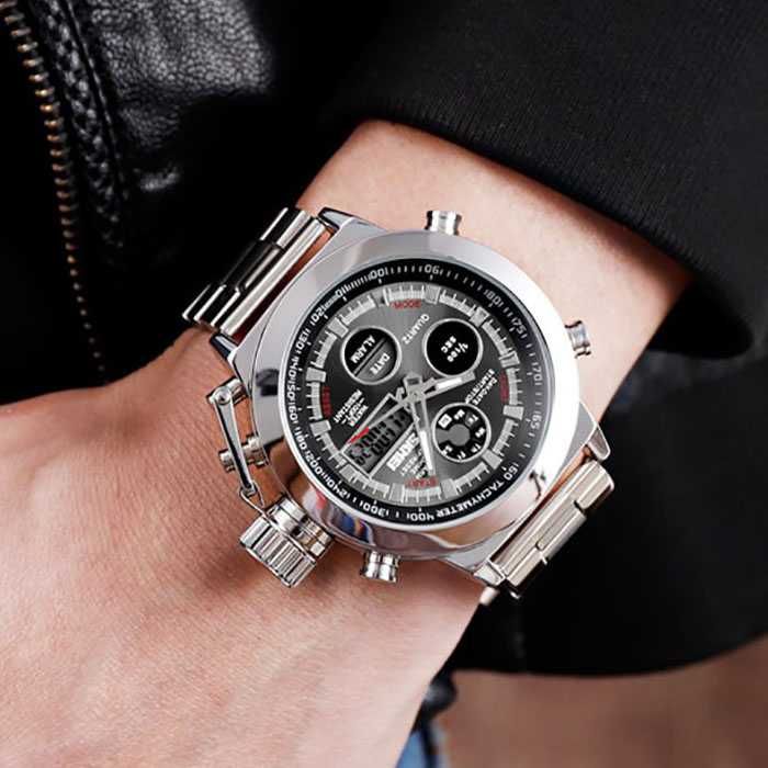 Часы наручные (годинник) SKMEI 1515 Silver