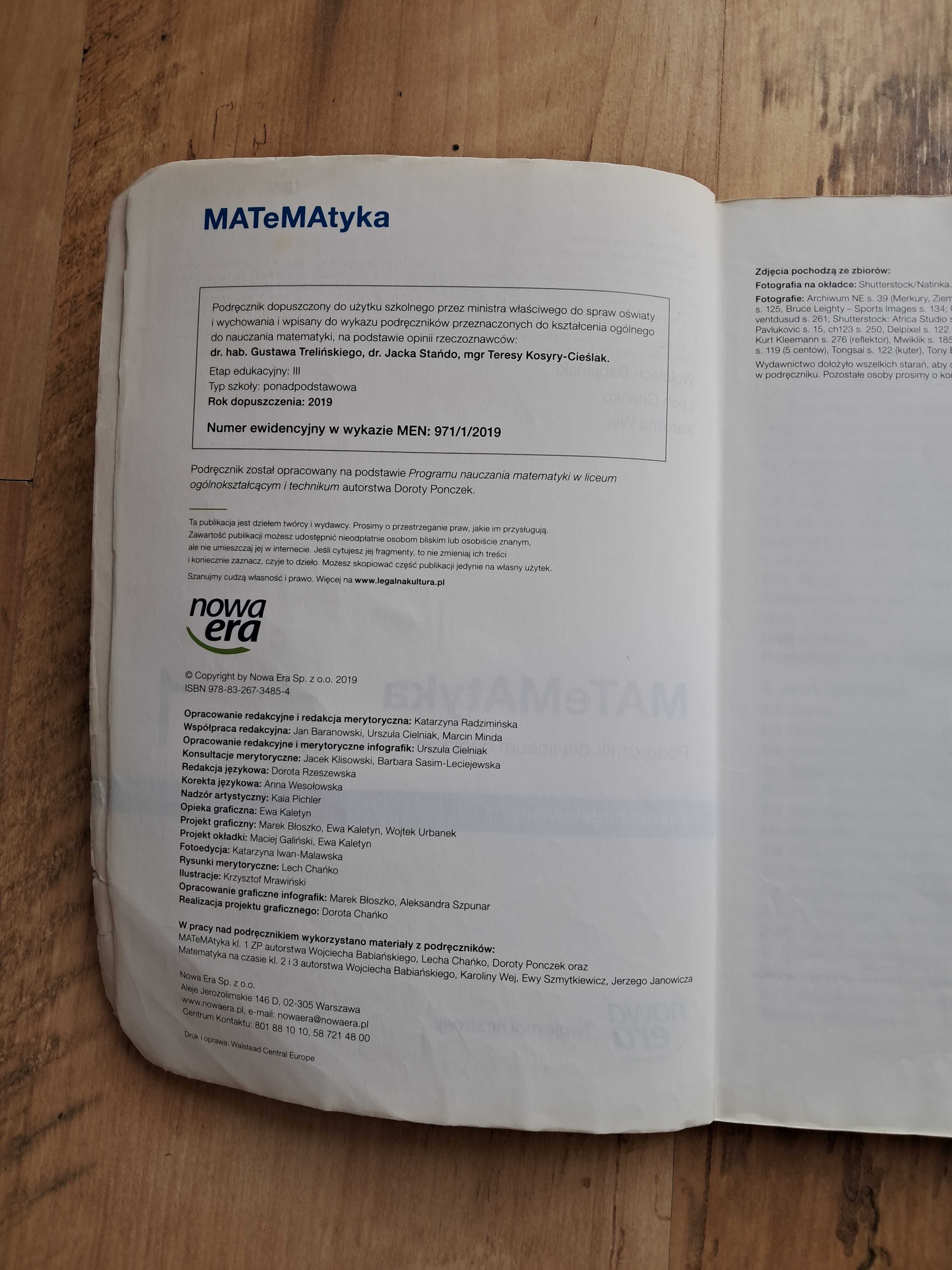 Matematyka 1 zakres podstawowy