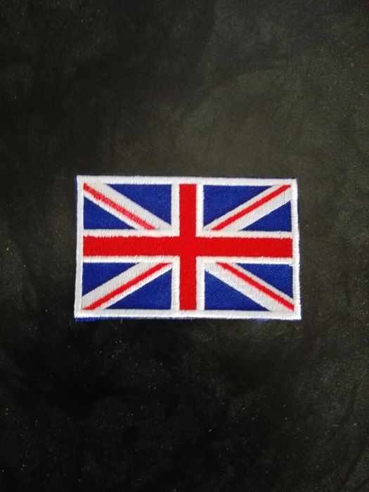 Naszywka wojskowa. Flaga Wielka Brytania