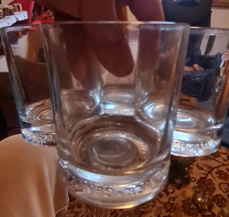 Szklanki do whisky Jack Daniel's Gentelman USA z logiem.