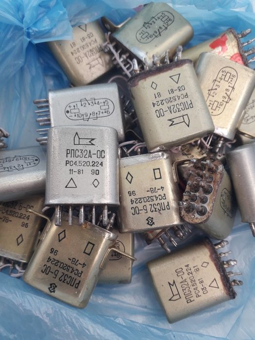 Рэле  РЭС9.РПС32А.РЭС47.РПС34А.РЭС48А.