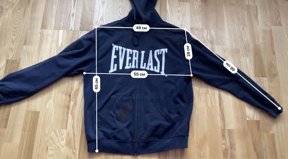 Толстовка с капюшоном Everlast