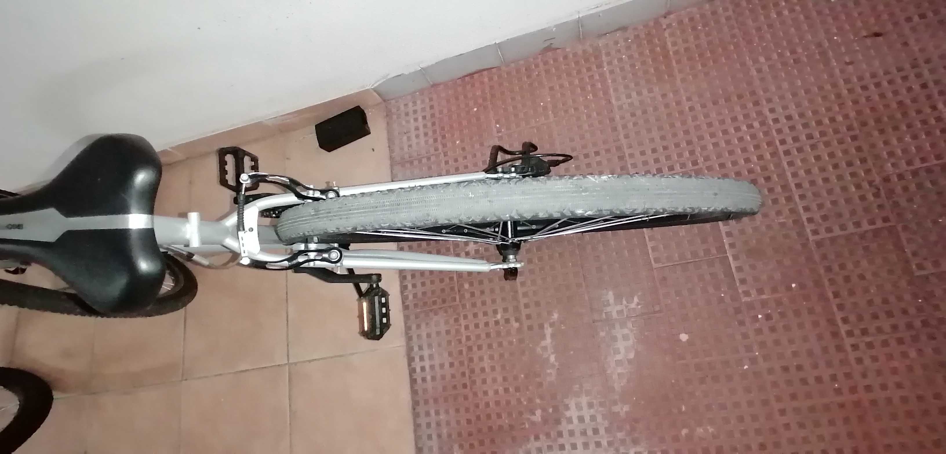 Bicicleta de Trekking RIVERSIDE 120 CINZA