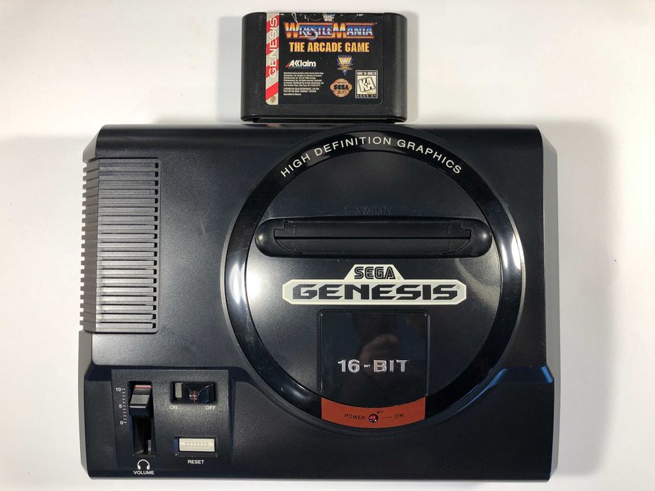 Sega Genesis High Definition Graphics + WWF WrestleMania — Оригінал!