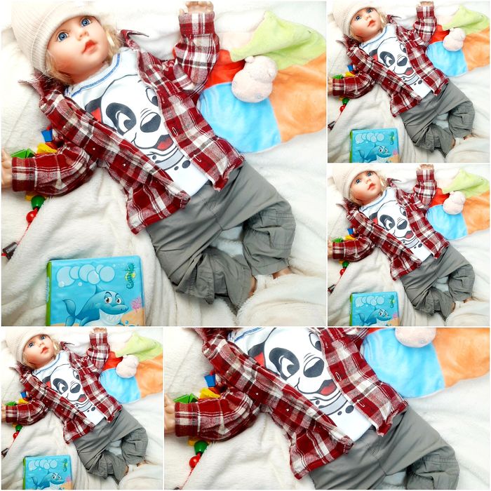 Mega paka roz 74 12 sztuk zestaw komplet bluza spodnie dres ubranka