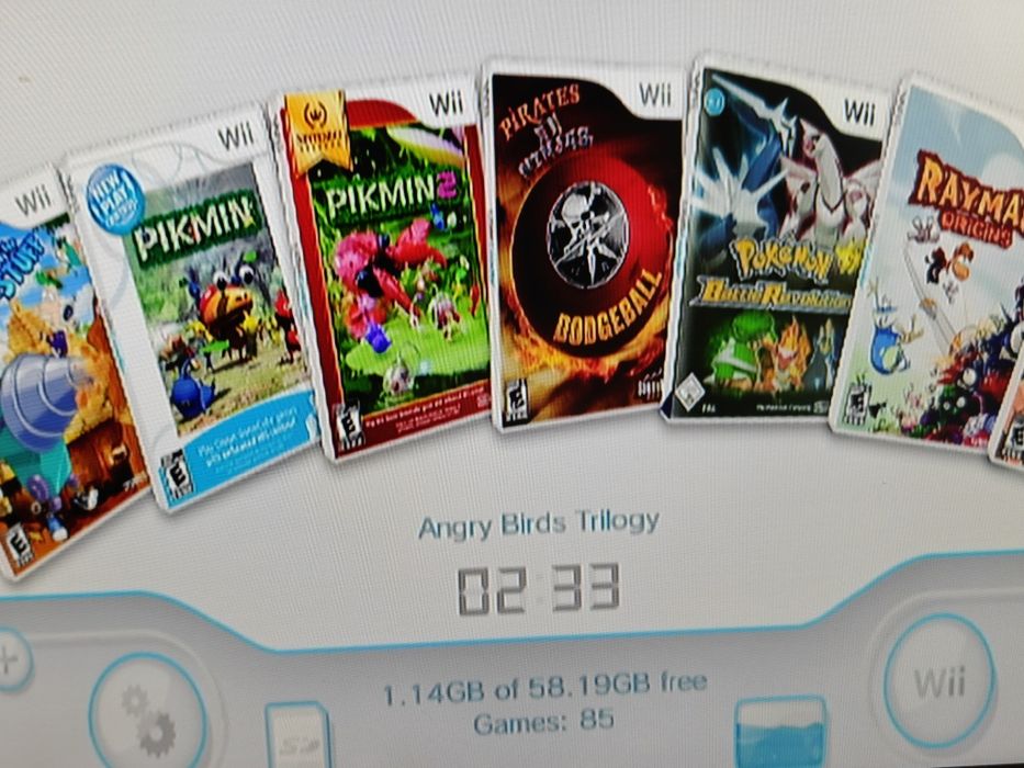 Konsola Nintendo Wii 64gb 70 gier Mario Zelda pokemon