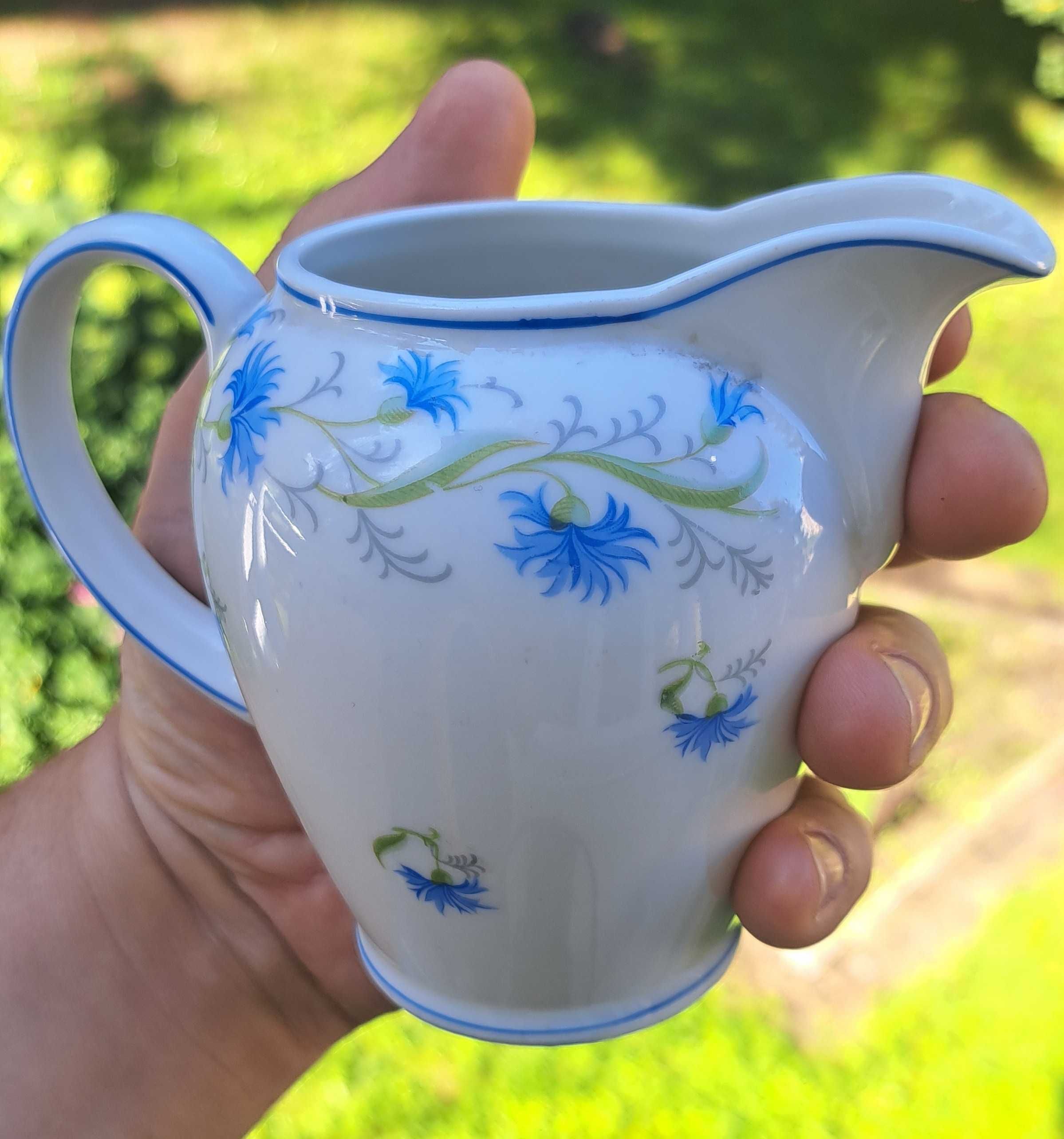 Porcelana bavariat szklo kolorowe radiant diatret zabkowice