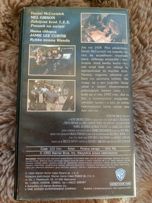 Wiecznie Młody super film na kasecie video