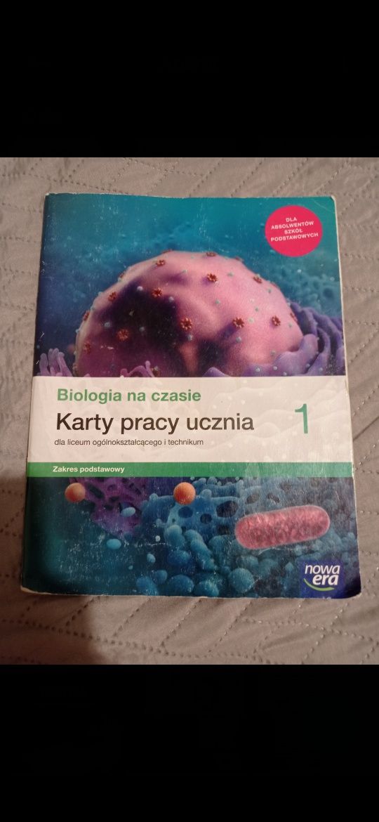 karty pracy z biologii 1 zakres podstawowy uzupelnione