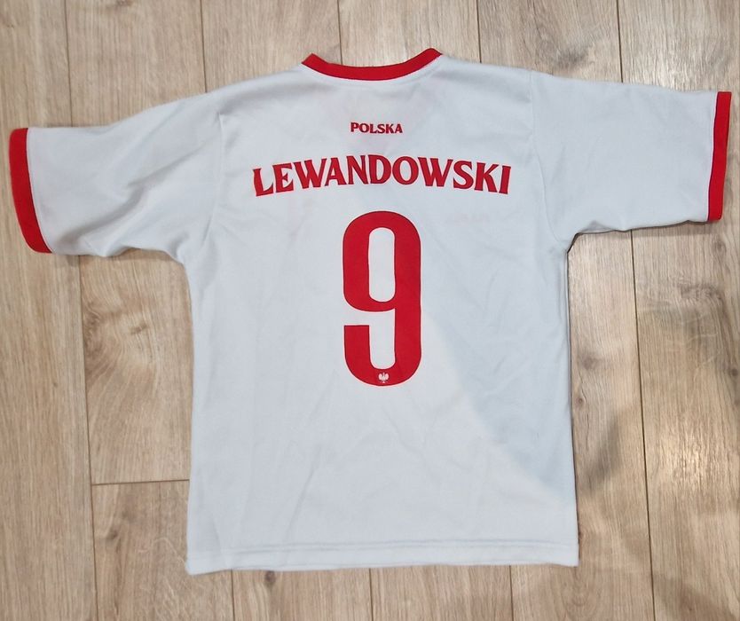 Strój piłkarski Lewandowski rozm. 122 cm