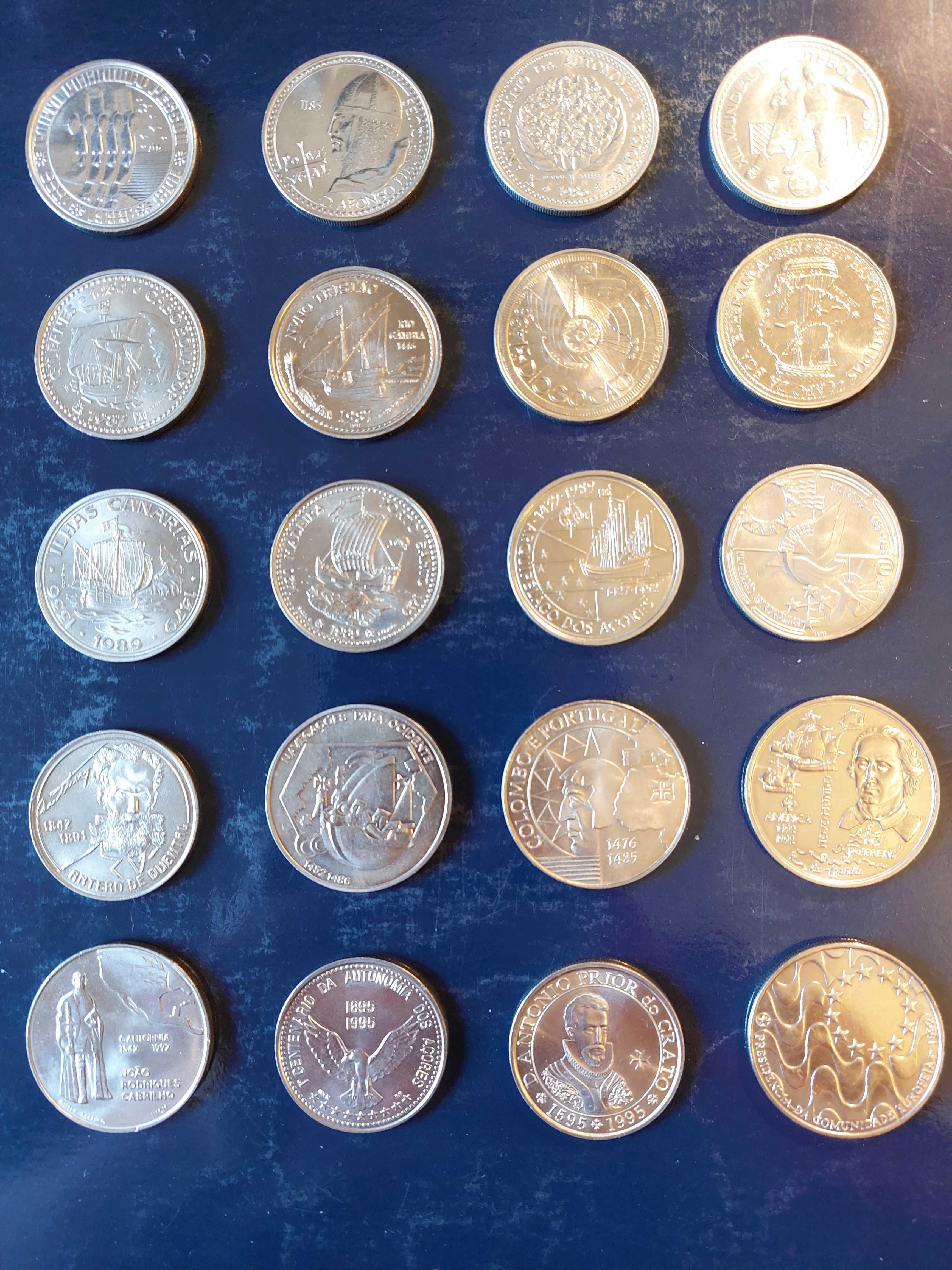 Moedas Comemorativas Portugal, 100 e 200 Escudos (1985 a 1995)