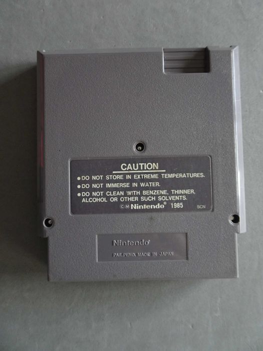 Jogo NES Teenage Mutant Hero Turtles