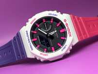 Casio G-Shock GA-2100 fluo custom pink purple