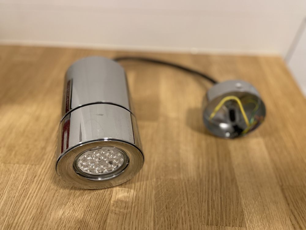 Lampa Azzardo chromowana