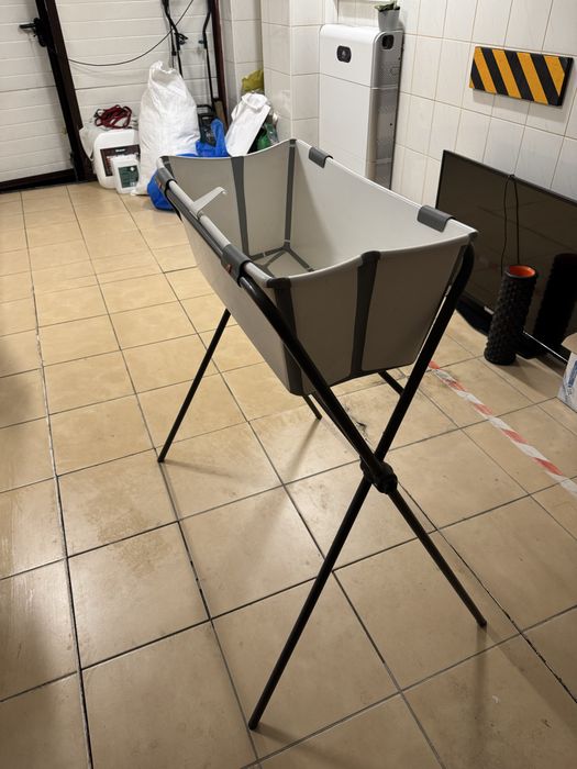 Wanna Stokke Flexi Bath + Stelarz Stokke Flexi Stand