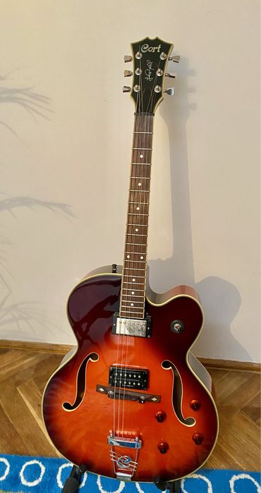 Cort LCS-2 Gibson 57 hollow body jazz gitara elektryczna