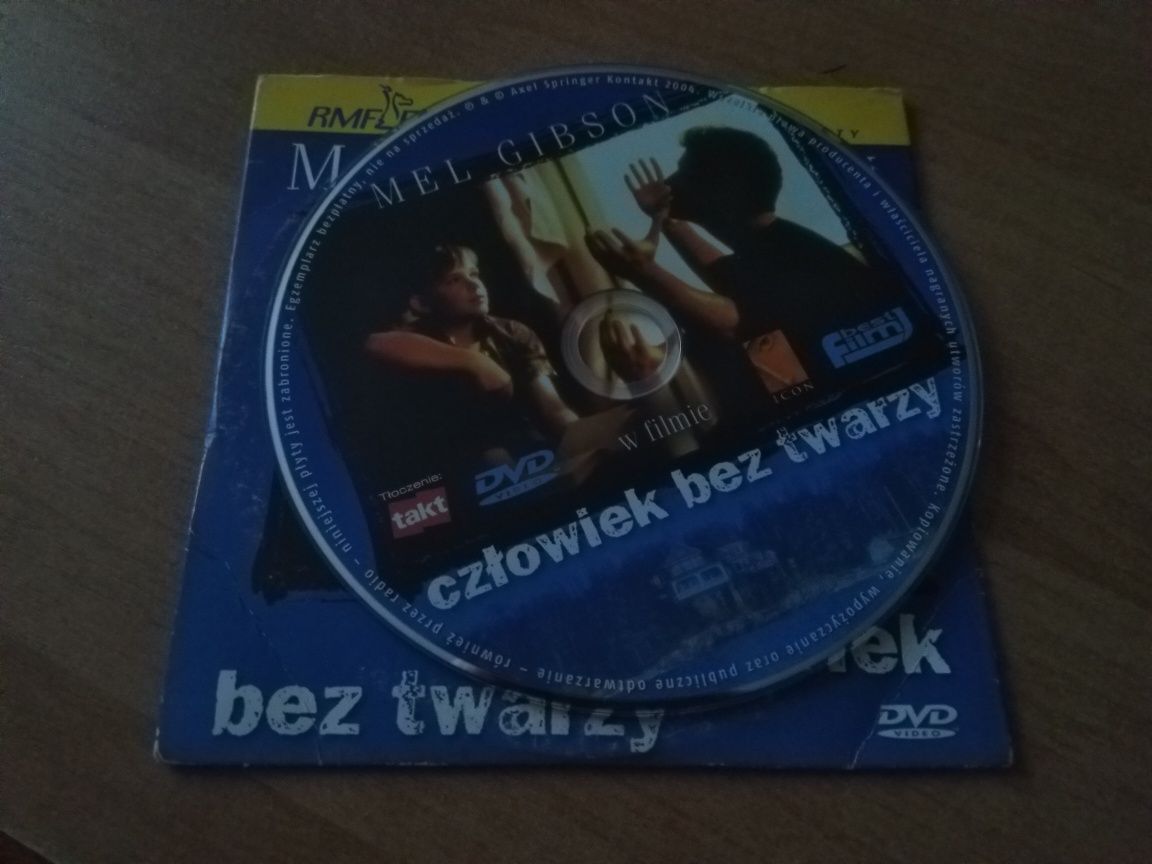 Człowiek bez twarzy Mel Gibson DVD