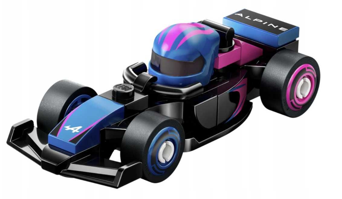 Lego minifigures 71049 BOLID formuła F1 RED BULL RACING NR 6 ALPINE