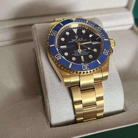 Submariner Bluesy Full Gold