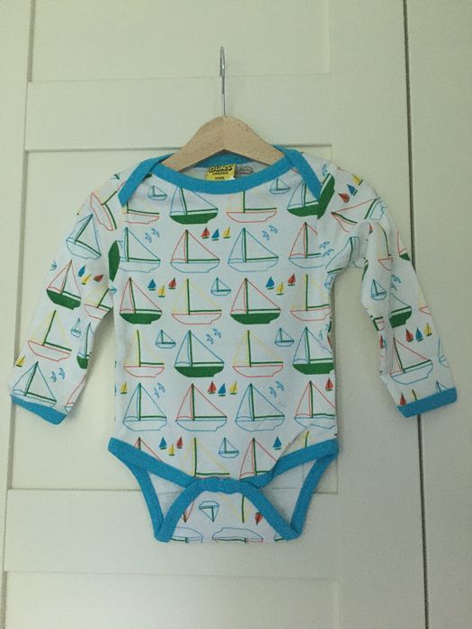 Body r. 74 Duns Sweden 100% bawełna organiczna nowe