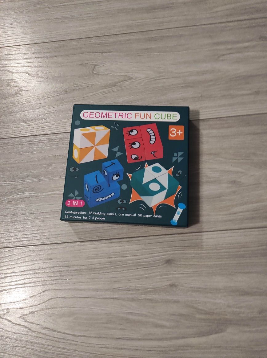 Gra edukacyjna gra logiczna Geometric Fun Cube