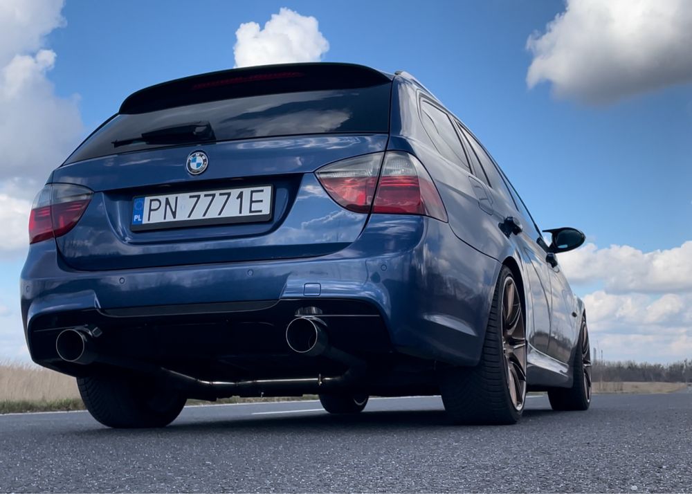 Wydech 335D look BMW e90 e91 e92 e93 plag&play pod twoje auto