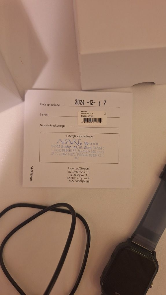 Smartwatch zegarek  dla dzieci AM:PM 
PS222-K763