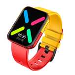 Смарт-часы Kumi GT6_red-yellow_1.72’’ Спортивные часы с пульсометром