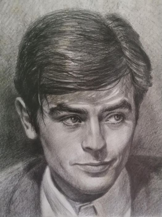 Рисую портреты карандашом и акварелью