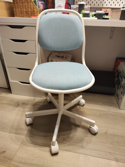 IKEA orfjall dziecięce krzesło biurowe krzesełko obrotowe