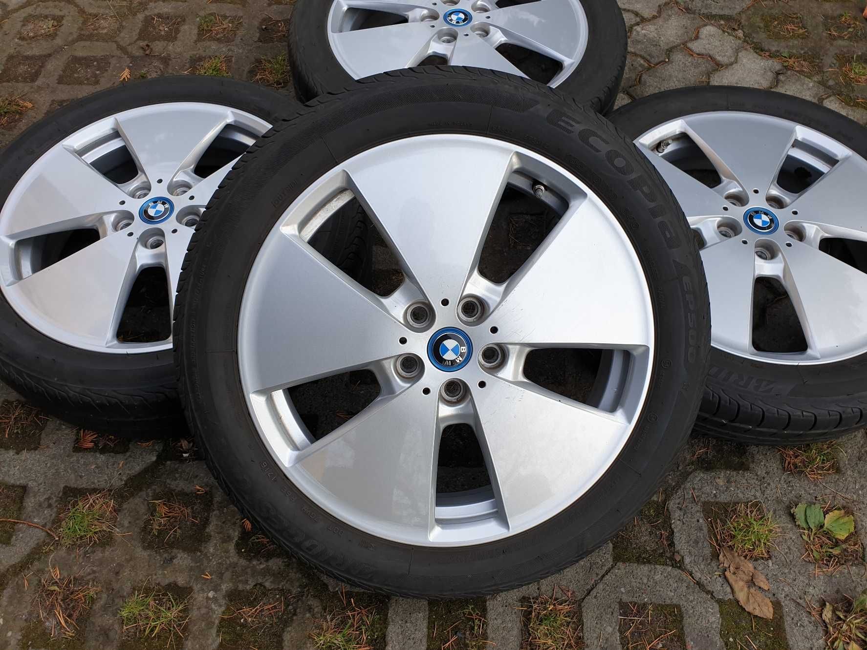 Felgi aluminiowe 19" 5x112 BMW I3 z oponami letnimi 2020 r.