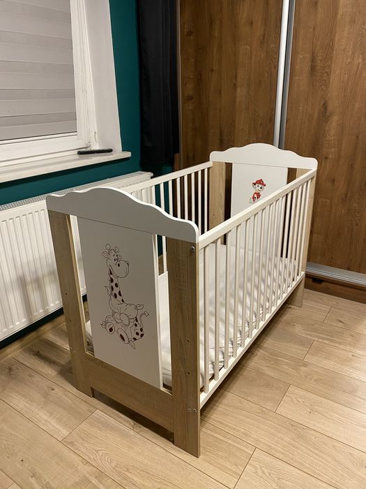 Łóżeczko dziecięce z materacem 120x60