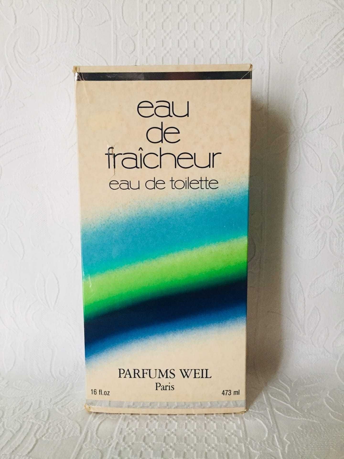 Vintage Eau de Fraicheur  Weil Parfums Paris 500 ml.