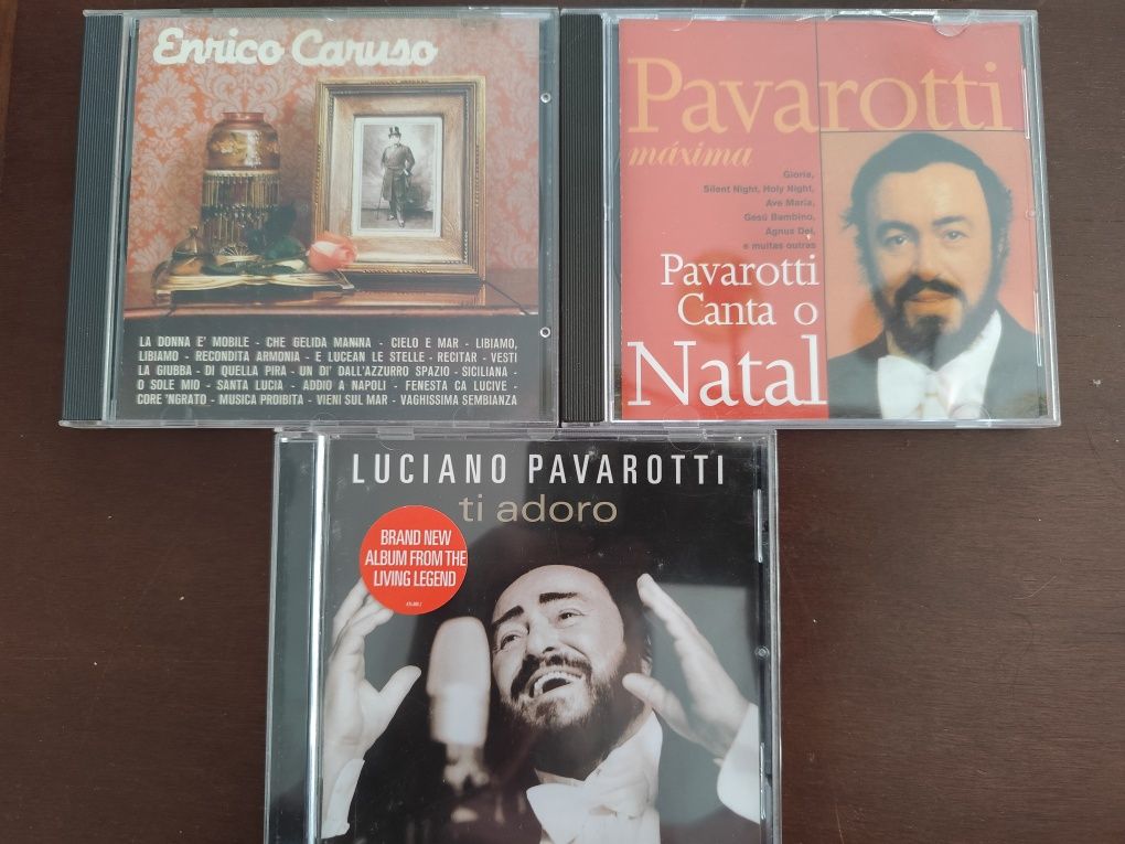 Cd's Pavarotti e Caruso