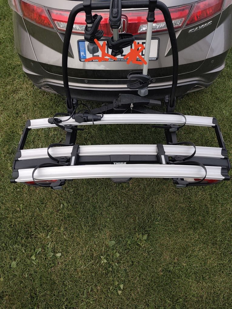 bagażnik Thule VeloSpace XT 938 na hak, 2 rowery + 1dodatkowa platform