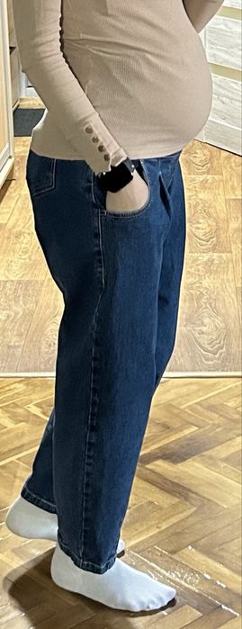 Джинси mom для вагітних