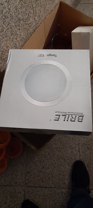 5 Foco lâmpada E 27 novos