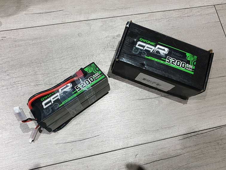 Bateria akumulator do modeli OVONIC CAR  - 5200 mAh 7,4 V 50C 38,48 Wh