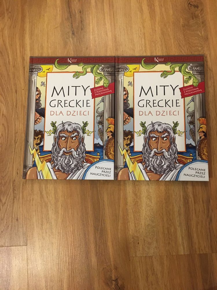 Książki o mitach greckich dla dzieci